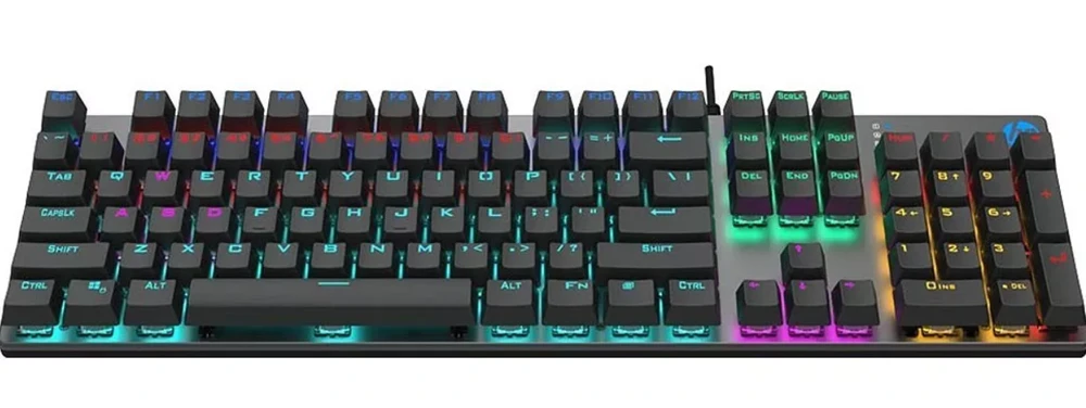Klaviatūra HP GK400F Mechaninė klaviatūra žaidimams RGB / USB / ENG
