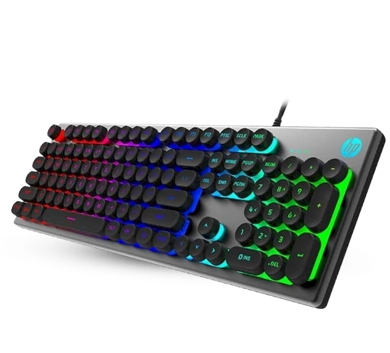 Klaviatūra HP K500Y USB Membrane Klaviatūra žaidimams RGB / ENG