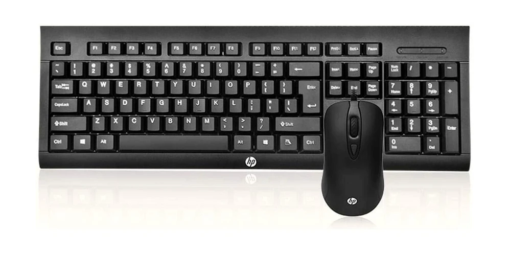 HP KM100 Klaviatūra ir pelė USB / ENG / 1600DPI
