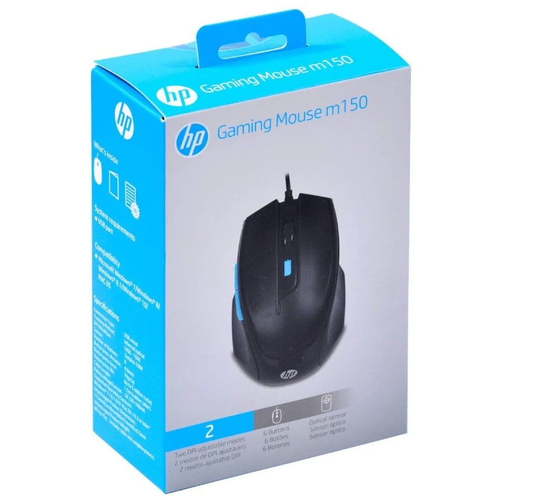 HP M150 su laidu Gaming Optinė pelė