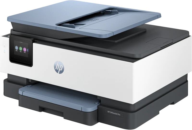HP „Officejet Pro 8135e“ – daugiafunkcis spausdintuvas – spalvotas – rašalinis – „Legal“ formatas (216 x 356 mm) (originalas) – A4/Legal (laikmenos) – iki 20 ppm (spausdinimas) – 225 lapai – 33,6 Kbps – USB 2.0, USB prievadas, „Wi-Fi“ (ac), „Bluetooth“ – tamsiai mėlyna (40Q47B#629)
