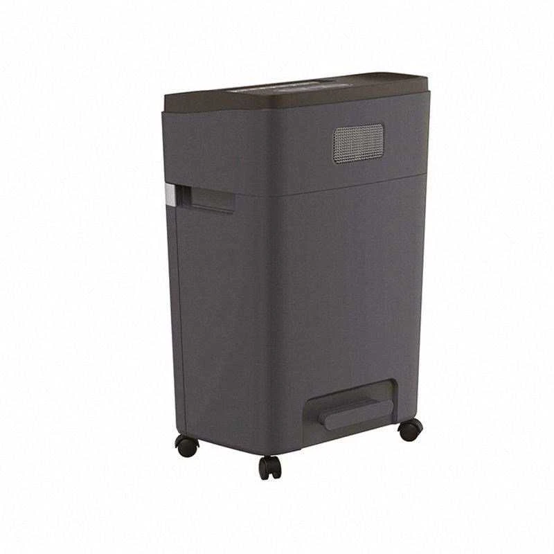 Hewlett Packard (HP) HP PRO SHREDDER 18CC dokumentų smulkintuvas, nupjautos lapų dalys, P-4, 18 kortelių, 25l, tamsiai pilkos spalvos