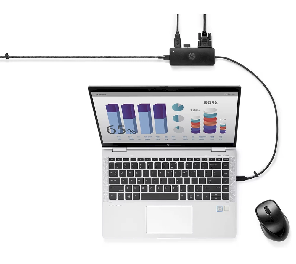 Hewlett Packard (HP) HP USB-C Travel Hub G2 EURO
