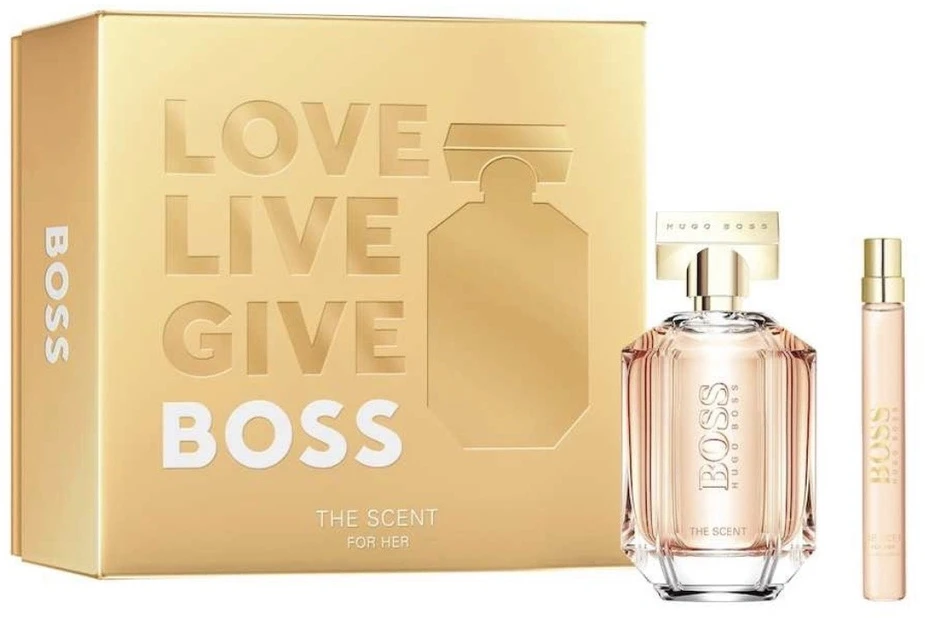 Hugo Boss The Scent For Her rinkinys moterims (EDP, 50 ml + EDP, 10 ml)