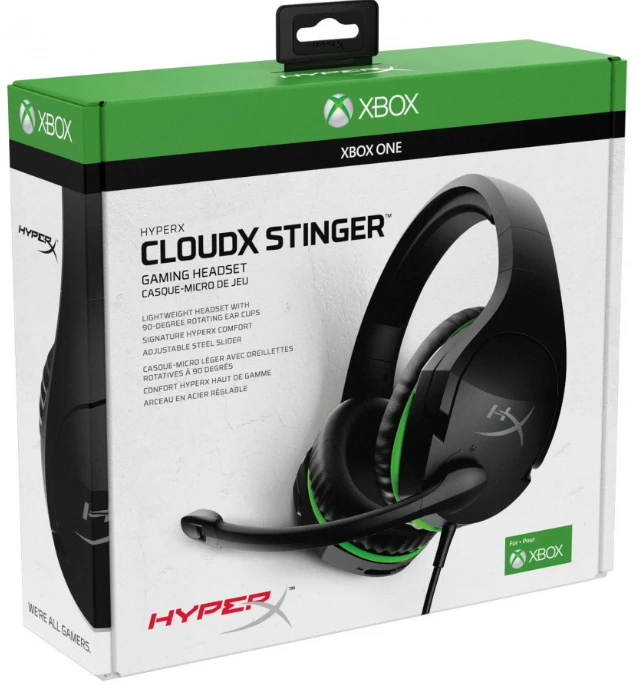 Žaidimų ausinės HyperX CloudX Stinger skirtos Xbox