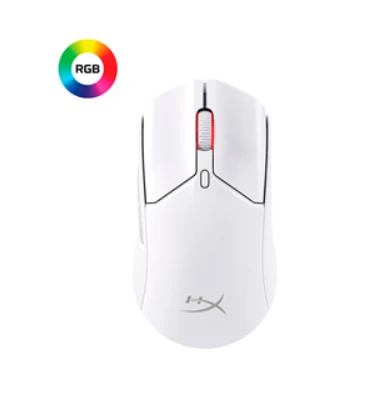 HyperX Pulsefire Haste 2 belaidė pelė (Balta) | 26000 DPI