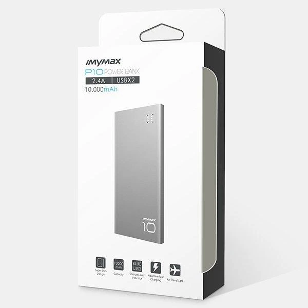 iMYMAX P10 išorinė baterija 10000 mAh