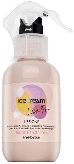 Inebrya Ice Kreminis Liss Pro Liss One tiesinamasis plaukų purškiklis, 150 ml