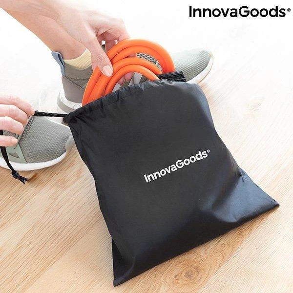Diržas su pasipriešinimo juostomis užpakalio raumenims ir mankštos pratimai Bootrainer InnovaGoods