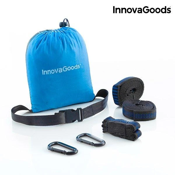 InnovaGoods Swing & Rest dvigubas kempingo hamakas