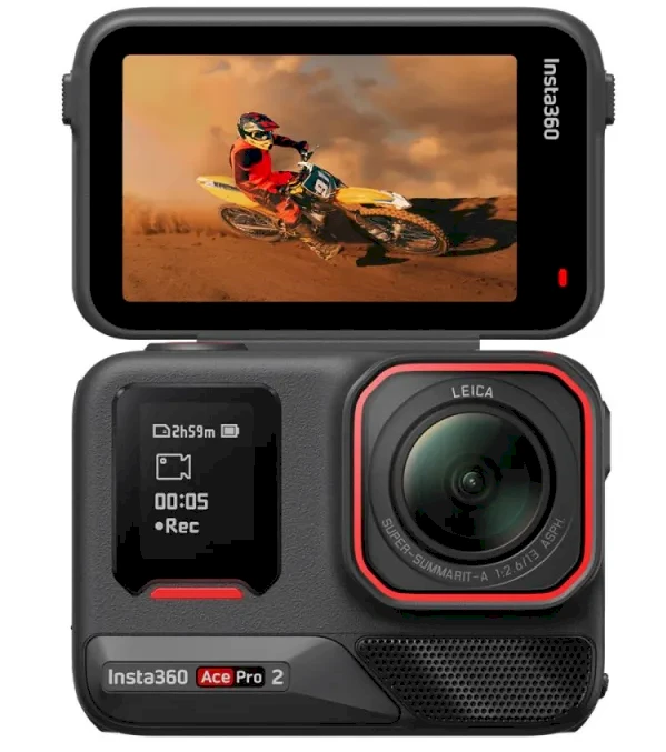 Insta360 Ace Pro 2 8K veiksmo kamera juoda