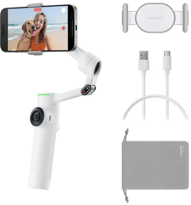 Insta360 Flow 2 Pro AI Tracker Bundle/ Summit Baltas