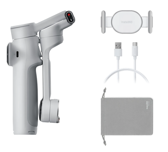INSTA360 FLOW 2 PRO AI TRACKER Pilkas / CINSABQB / TRUCKERGREY