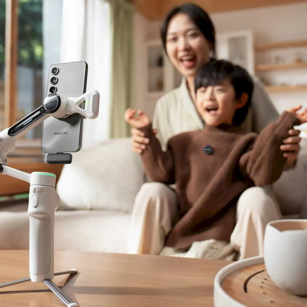 „Insta360“ mikrofonas su oru (1TX + 1RX)