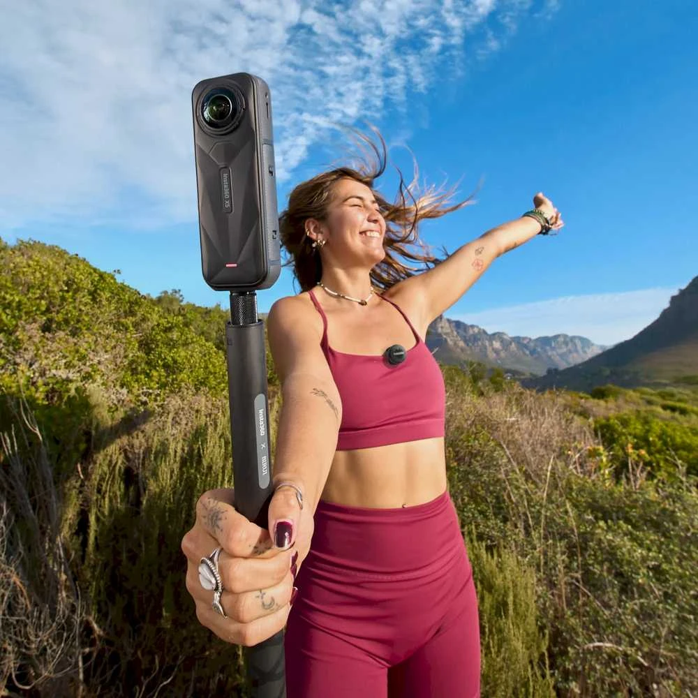 „Insta360“ mikrofonas su oru (1TX + 1RX)