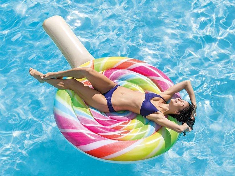 Pripučiamas čiužinys Intex Lollipop 208x135cm (58753)