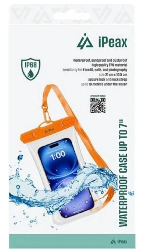 Dėklas Rollei iPeax 7 Atsparus vandeniui smartphone case
