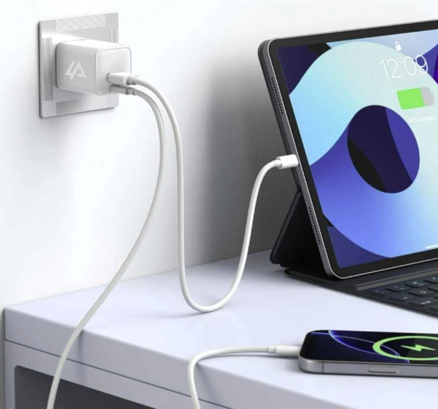 iPeax GaN USB-C / USB įkroviklis 35W