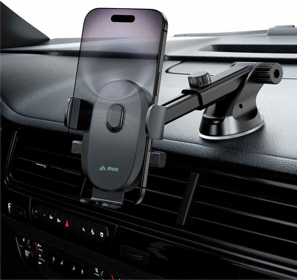 Ipeax „iPeake Clip-1“ automobilinis telefono laikiklis