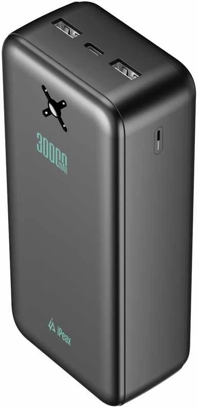 „iPeax“ išorinė baterija, 2 x USB-A, 30000 mAh