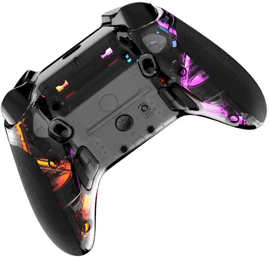 „iPega 9666TH“ „Bluetooth“ RGB žaidimų pultas, skirtas „Android“ / „iOS“ / „PS3“ / „PS4“ / „PC“ / „N-Switch“ juodas