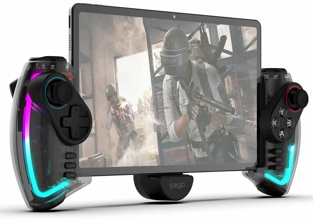 iPega 9777SH Bluetooth RGB žaidimų pultelis, skirtas Android/iOS/PS3/PC/N-Switch