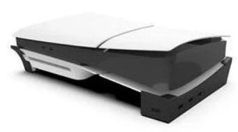 iPega P5S008 horizontalus stovas su USB HUB, skirtas PS5 Slim Juodas