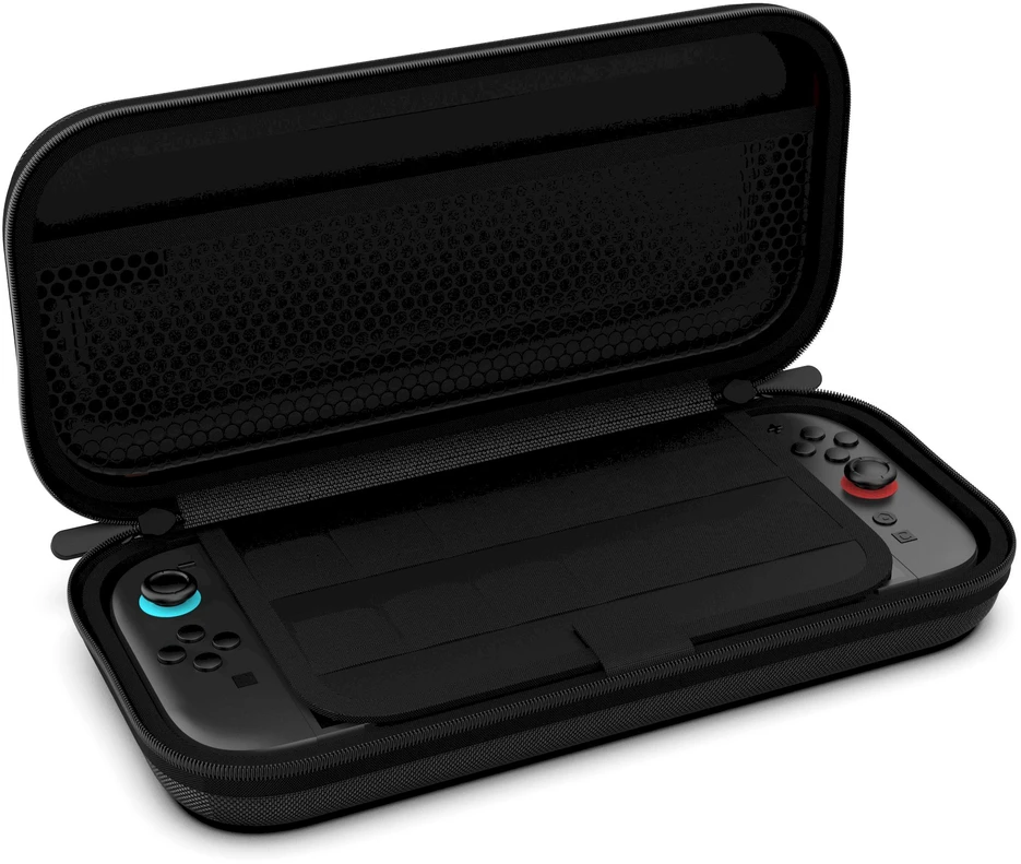 „iPega SW2003C“ kelioninis dėklas, skirtas „Nintendo Switch 2“, juodas
