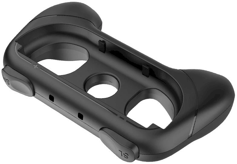 iPega SW2055D Grip for JoyCon Controllers Nintendo Switch 2 juodos spalvos