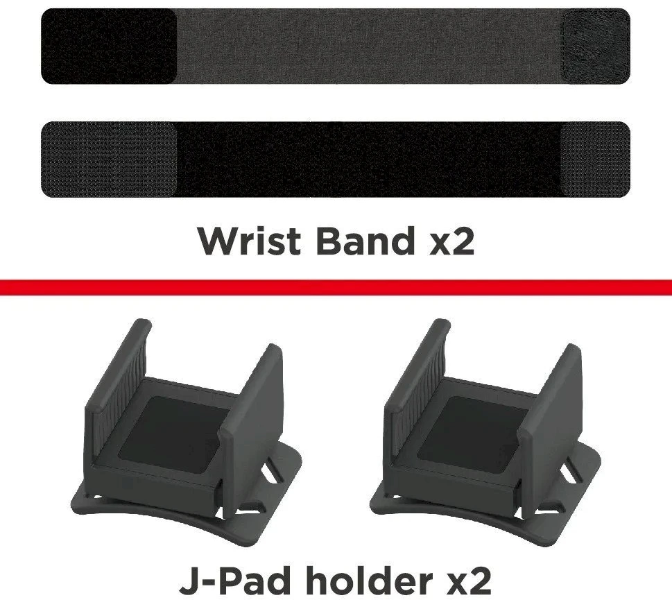 iPega SW2136 Sports Bands for Nintendo Switch 2 JoyCon juodos spalvos