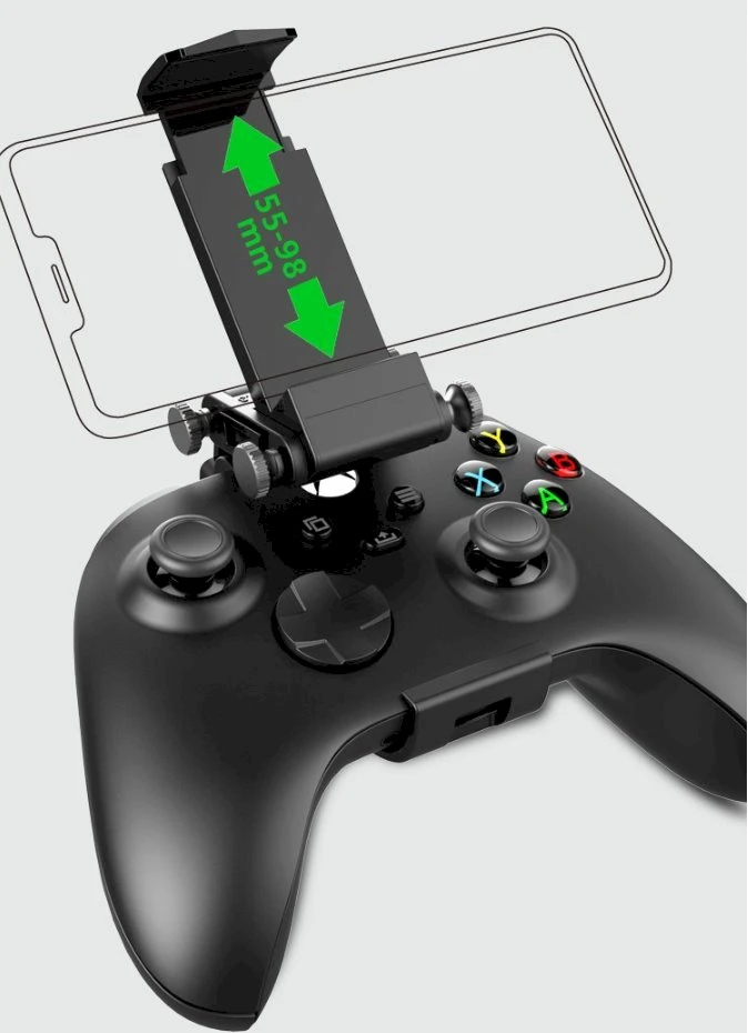 iPega XBS005 ištraukiamas telefono laikiklis XBOX Series X valdiklis