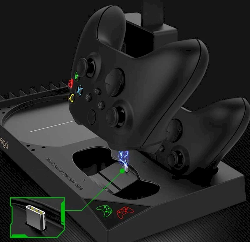 iPega XBX013 daugiafunkcis įkrovimo stovas, skirtas XBOX