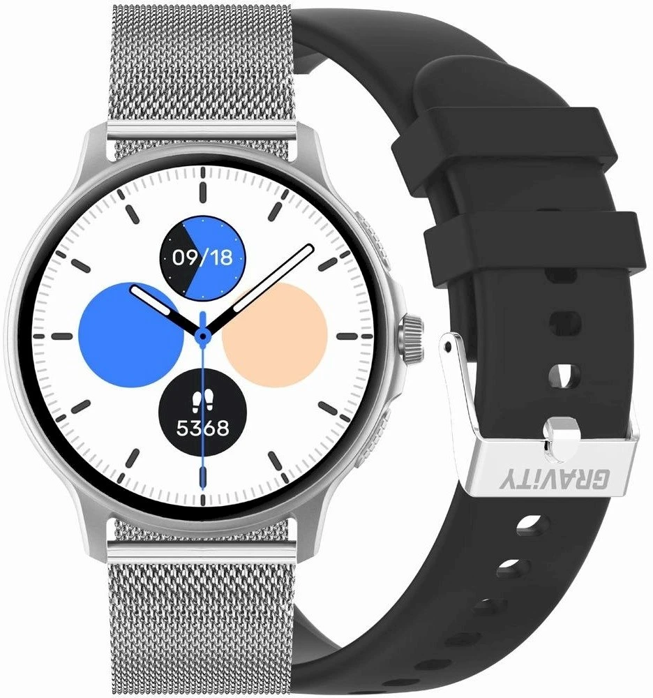 Išmanusis laikrodis UNISEX GRAVITY GT12-7 - BLUETOOTH CONNECTIONS, ADDITIONAL PASSAGE (sg035g)