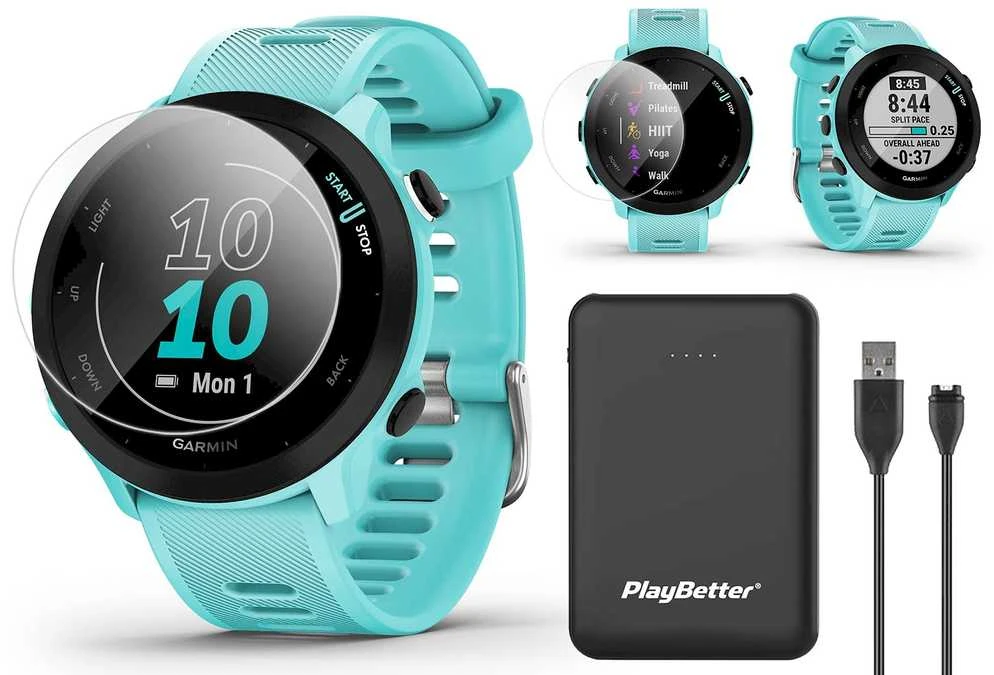 Išmanusis laikrodis  Garmin Forerunner 55, Žydros spalvos