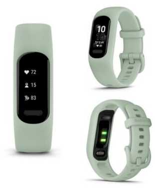 Išmanioji apyrankė Garmin vivosmart 5 S/M dydžio, Mėtų spalvos