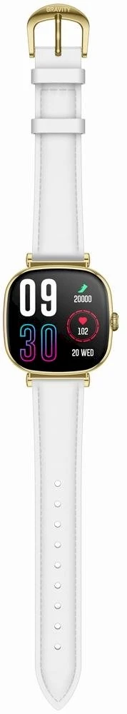 Išmanusis laikrodis DAMSKI GRAVITY GT32-2 - ROZMOWY BLUETOOTH, DODATKOWY PASEK (sg047b)