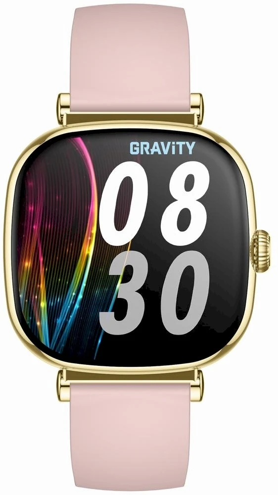 Išmanusis laikrodis DAMSKI GRAVITY GT32-1 - ROZMOWY BLUETOOTH, DODATKOWY PASEK (sg047a)