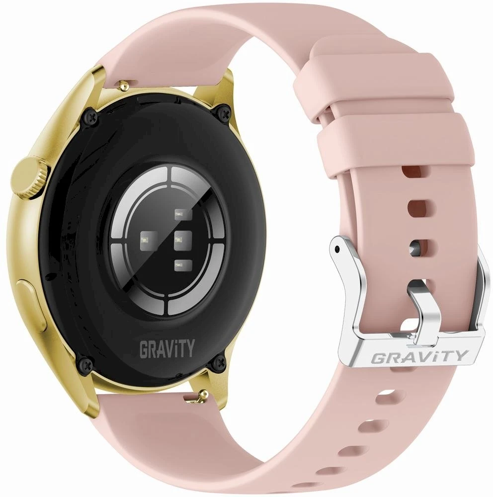 Išmanusis laikrodis DAMSKI GRAVITY GT11-3 - AMOLED, DODATKOWY PASEK (sg044c)