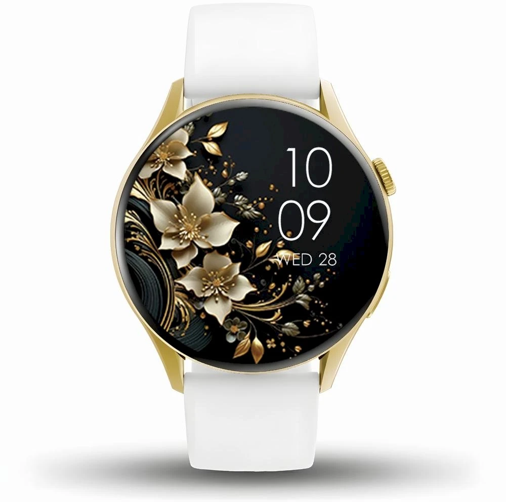 Išmanusis laikrodis DAMSKI GRAVITY GT11-2 - AMOLED, DODATKOWY PASEK (sg044b)