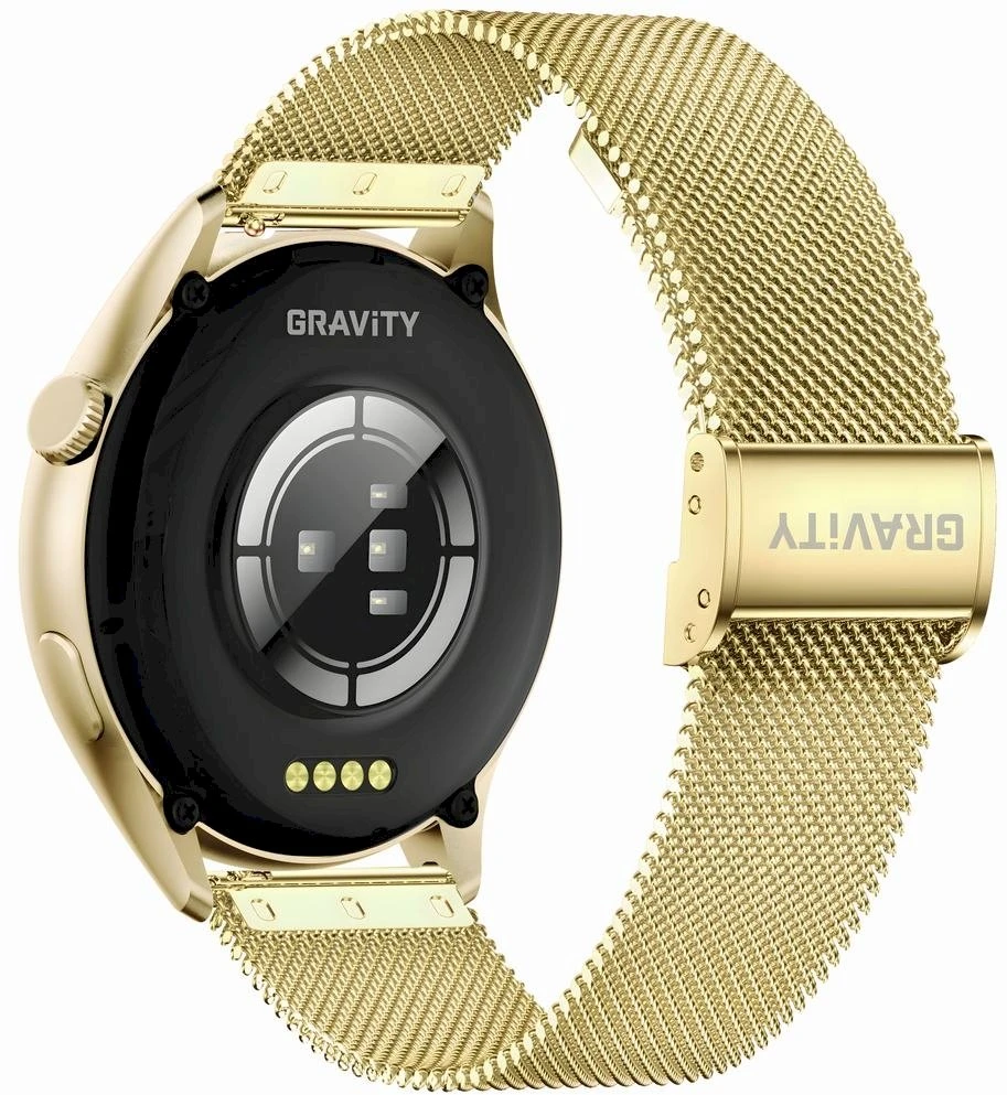 Išmanusis laikrodis DAMSKI GRAVITY GT11-2 - AMOLED, DODATKOWY PASEK (sg044b)