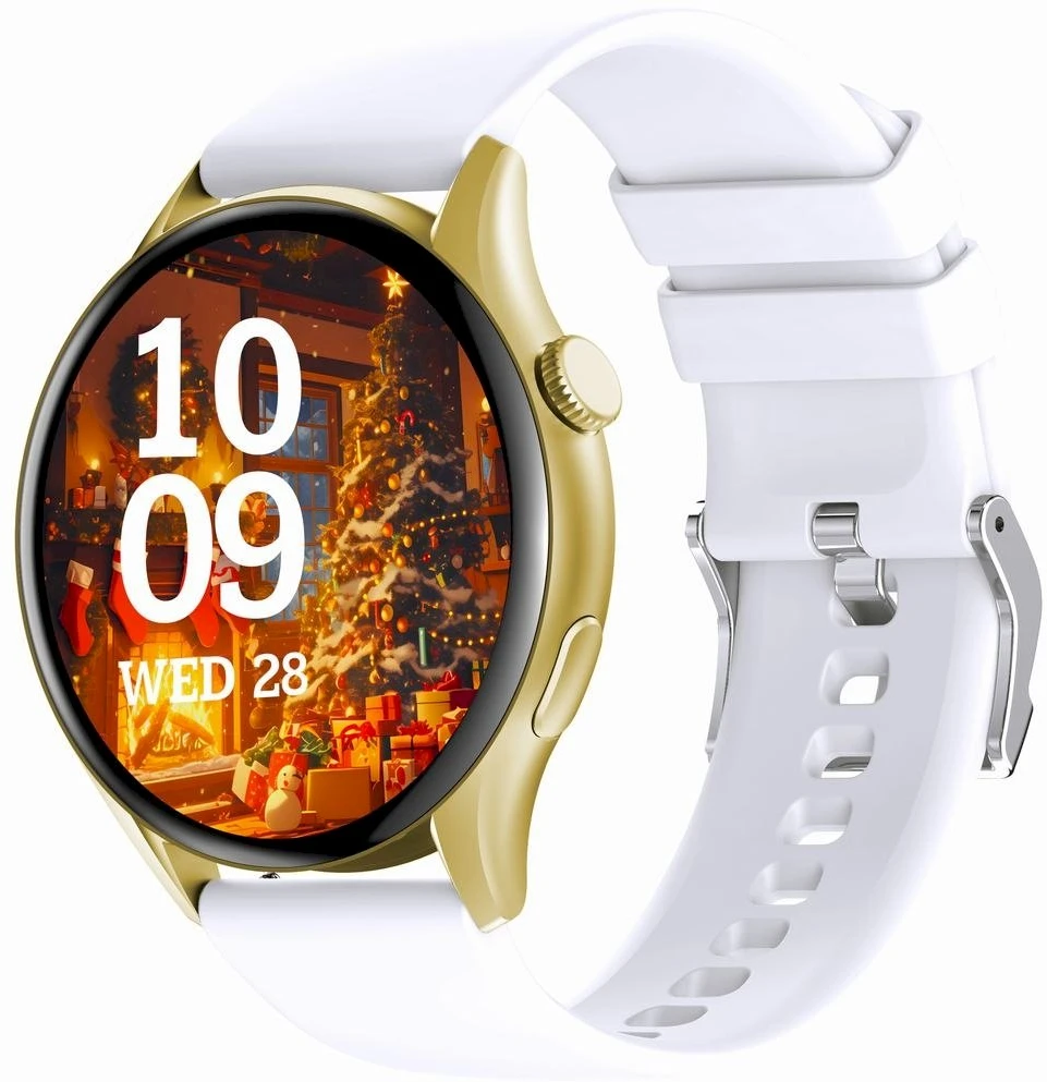 Išmanusis laikrodis DAMSKI GRAVITY GT11-2 - AMOLED, DODATKOWY PASEK (sg044b)