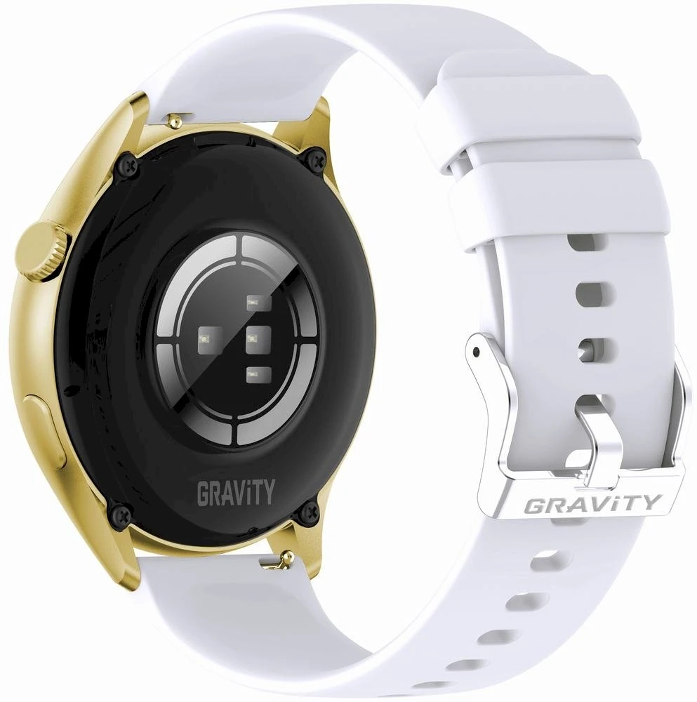 Išmanusis laikrodis DAMSKI GRAVITY GT11-2 - AMOLED, DODATKOWY PASEK (sg044b)