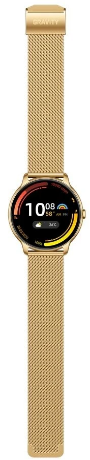 Išmanusis laikrodis DAMSKI GRAVITY GT31-2 - AMOLED, DODATKOWY PASEK (sg052a)