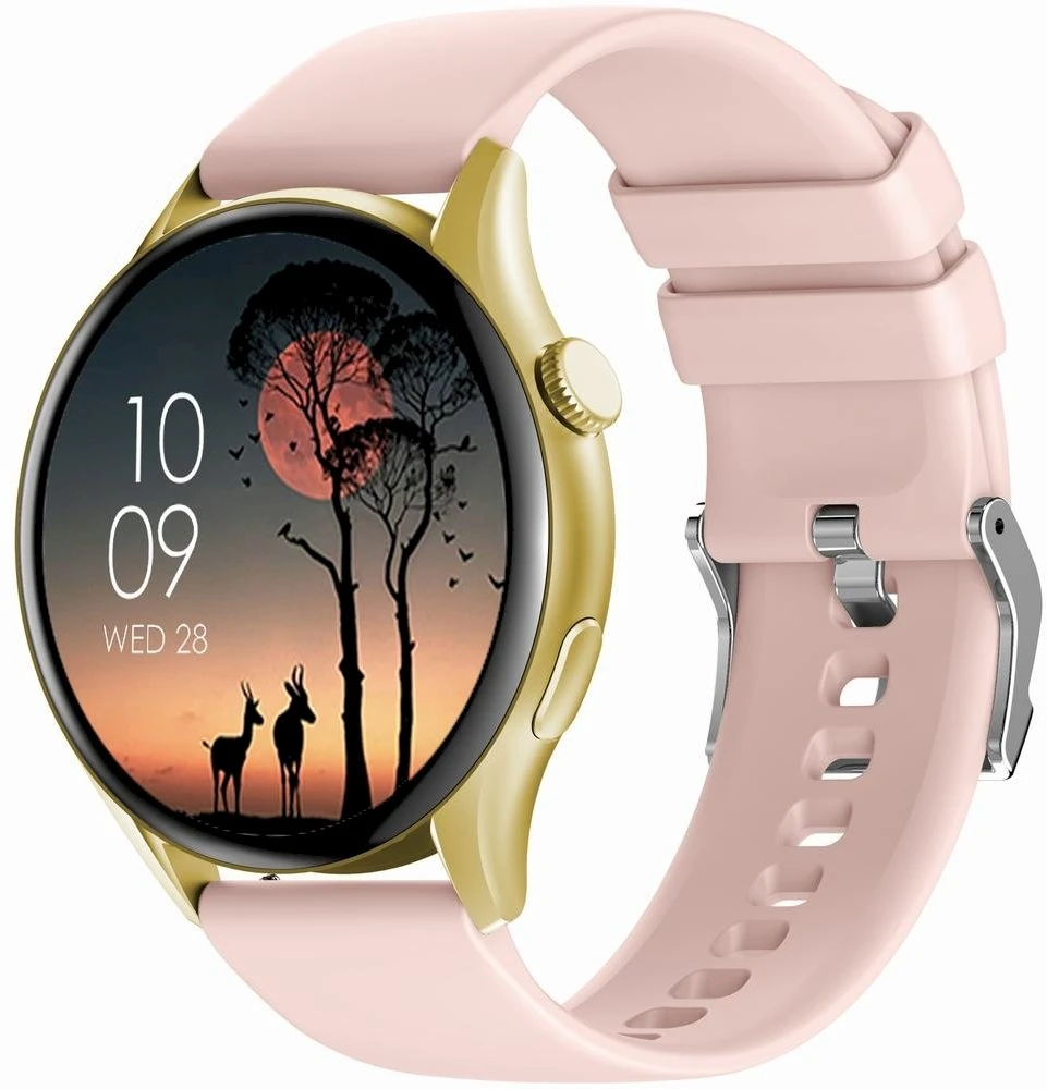 Išmanusis laikrodis DAMSKI GRAVITY GT11-3 - AMOLED, DODATKOWY PASEK (sg044c)