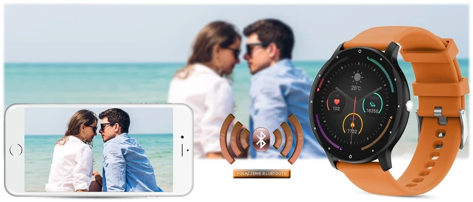 Išmanusis laikrodis UNISEX GRAVITY GT1-2 PRO - BLUETOOTH RYŠYS, PAPILDOMAS PRAŽAS (sg027b)
