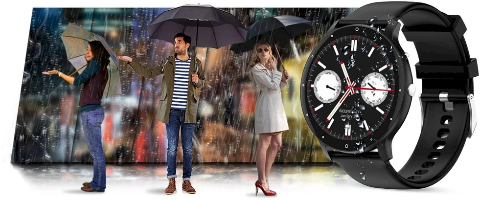 Išmanusis laikrodis UNISEX GRAVITY GT1-3 PRO - BLUETOOTH CONNECTIONS, ADDITIONAL PASSAGE (sg027c)