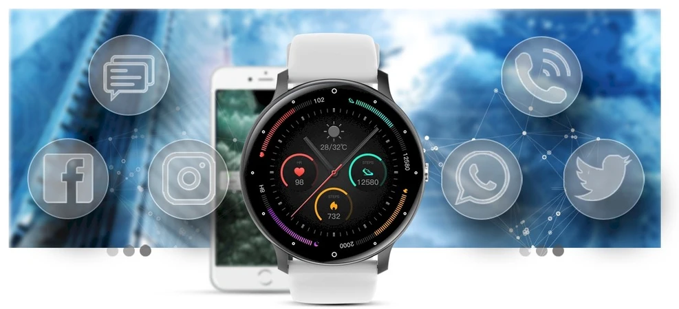 Išmanusis laikrodis UNISEX GRAVITY GT1-4 PRO - ROZMOWY BLUETOOTH, DODATKOWY PASEK (sg027d)