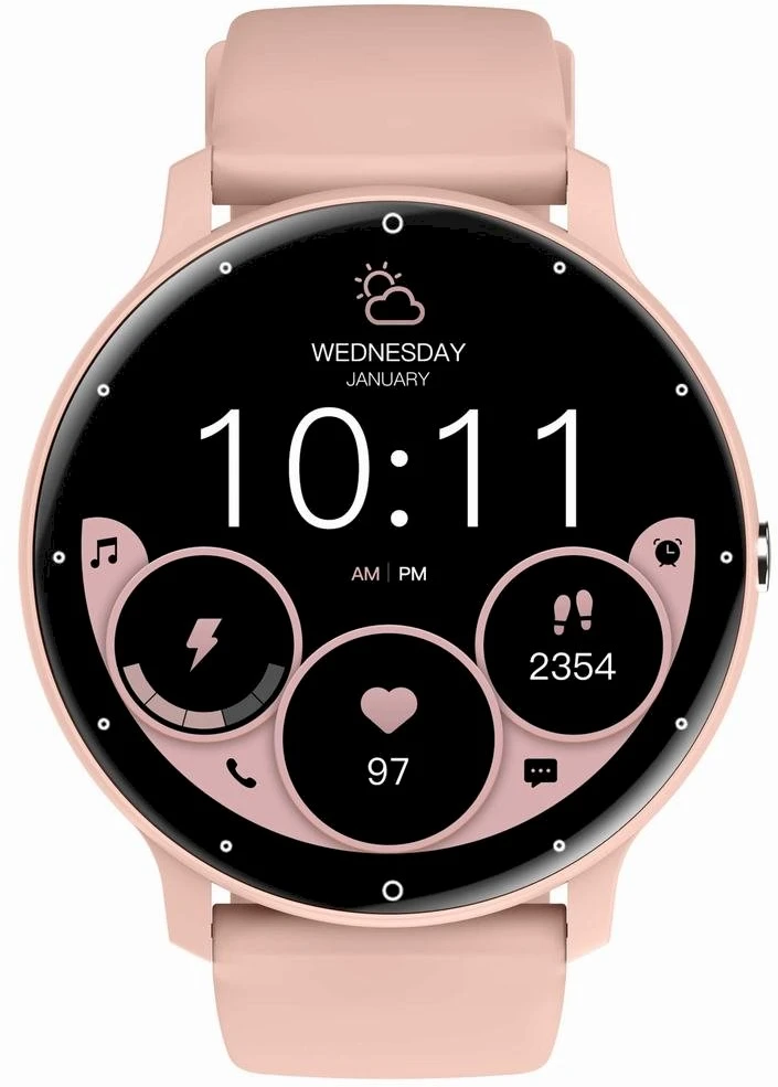 Išmanusis laikrodis UNISEX GRAVITY GT1-6 PRO - BLUETOOTH RYŠIAI, PAPILDOMAS PASAGE (sg027f)