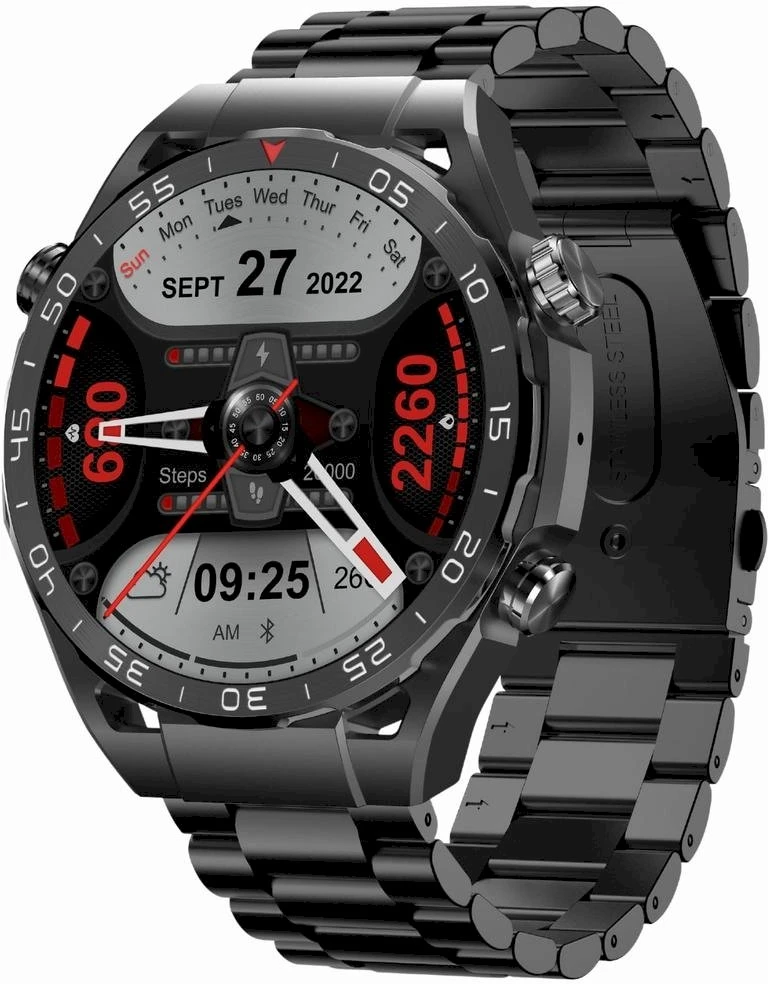 Išmanusis laikrodis MEN'S GRAVITY GT13-1 - ADDITIONAL BELT (sg028a)