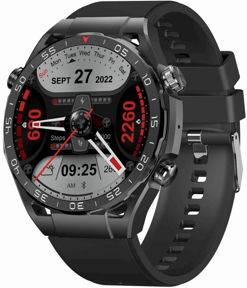 Išmanusis laikrodis MEN'S GRAVITY GT13-1 - ADDITIONAL BELT (sg028a)